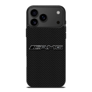 AMG MERCEDES BENZ LOGO CARBON iPhone 17 Pro Max Case Cover
