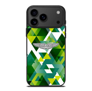 ASTON MARTIN LOGO GREEN TRIANGLE iPhone 17 Pro Max Case Cover
