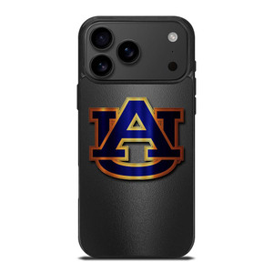 AUBURN TIGERS FOOTBALL LOGO METAL iPhone 17 Pro Max Case Cover