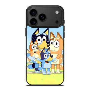 BLUEY CHARACTERS CARTOON iPhone 17 Pro Max Case Cover