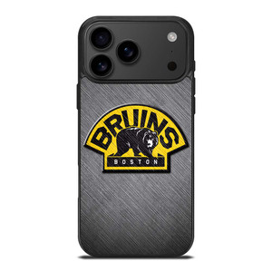 BOSTON BRUINS METAL LOGO iPhone 17 Pro Max Case Cover