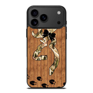 BROWNING WOODEN LOGO iPhone 17 Pro Max Case Cover