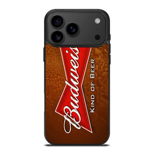 BUDWEISER KING OF BEAR LOGO iPhone 17 Pro Max Case Cover