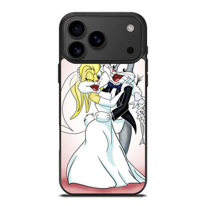 BUGS BUNNY AND LOLA LOVE iPhone 17 Pro Max Case Cover