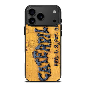 CATERPILLAR TRACTOR LOGO RUSTY EMBLEM iPhone 17 Pro Max Case Cover
