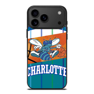 CHARLOTTE HORNETS BASKTEBALL LOGO iPhone 17 Pro Max Case Cover