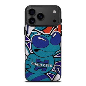 CHARLOTTE HORNETS BASKTEBALL TEAM LOGO iPhone 17 Pro Max Case Cover