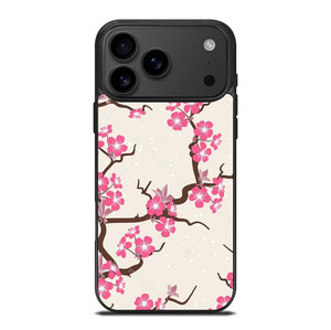 CHERRY BLOSSOM FLOWERS PATTERN iPhone 17 Pro Max Case Cover