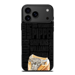 CHICAGO BULLS RING AND NAME iPhone 17 Pro Max Case Cover