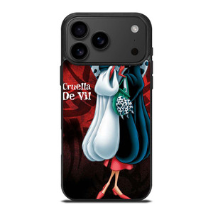 CRUELLA DE VIL DISNEY VILLAIN iPhone 17 Pro Max Case Cover