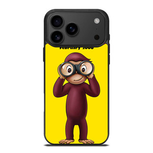 CURIOUS GEORGE CARTOON iPhone 17 Pro Max Case Cover