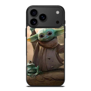CUTE BABY YODA GROGU STAR WARS iPhone 17 Pro Max Case Cover