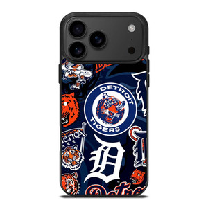 DETROIT TIGERS BASEBALL COLLAGE iPhone 17 Pro Max Case Cover