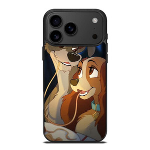 DISNEY CARTOON LADY AND THE TRAMP iPhone 17 Pro Max Case Cover