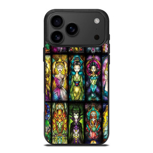DISNEY PRINCESS STAINED GLASS iPhone 17 Pro Max Case Cover