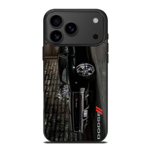 DODGE CHARGER BLACK CAR iPhone 17 Pro Max Case Cover