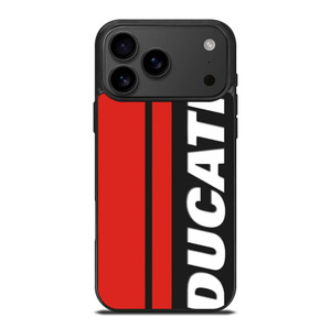 DUCATI MOTOR VERTICAL LOGO iPhone 17 Pro Max Case Cover