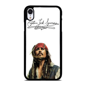 CAPTAIN JACK SPARROW PIRATES OF THE CARIBBEAN iPhone XR Case Cover