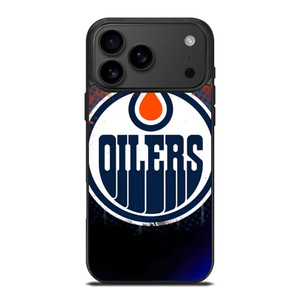 EDMONTON OILERS FIRE LOGO iPhone 17 Pro Max Case Cover