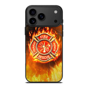 FIREFIGHTER FIREMAN FIRE LOGO iPhone 17 Pro Max Case Cover