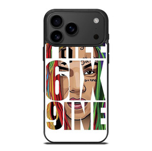 FREE 6IX9INE 69 SIXNINE CARTOON RAPPER iPhone 17 Pro Max Case Cover