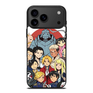 FULLMETAL ALCHEMIST BROTHERHOOD CHARACTER iPhone 17 Pro Max Case Cover