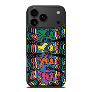 GRATEFUL DEAD SMILE DANCING BEARS iPhone 17 Pro Max Case Cover