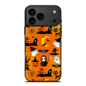 HAPPY HALLOWEEN CARTOON PATERN iPhone 17 Pro Max Case Cover