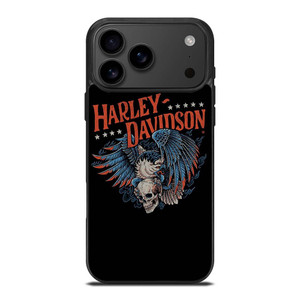 HARLEY DAVIDSON LOGO SKULL EAGLE iPhone 17 Pro Max Case Cover
