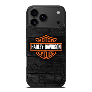 HARLEY DAVIDSON MOTORCYCLE WOODEN LOGO iPhone 17 Pro Max Case Cover