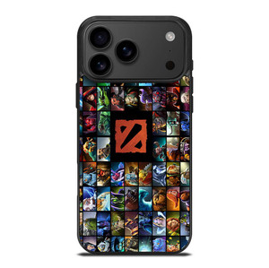 HEROES DOTA 2 COLLAGE iPhone 17 Pro Max Case Cover