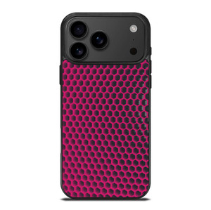 HEXAGONAL BLACK PURPLE PATTERN iPhone 17 Pro Max Case Cover