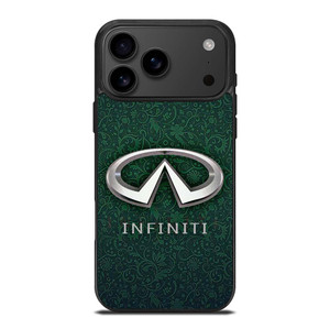 INFINITI CAR LOGO GREEN PATTERN iPhone 17 Pro Max Case Cover
