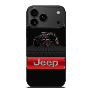 JEEP WRANGLER BLACK LOGO iPhone 17 Pro Max Case Cover