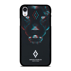 MARCELO BURLON BLACK PANTHER iPhone XR Case Cover MARCELO BURLON BLACK PANTHER iPhone XR Case Cover