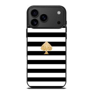 KATE SPADE GOLD AND STRIPES iPhone 17 Pro Max Case Cover