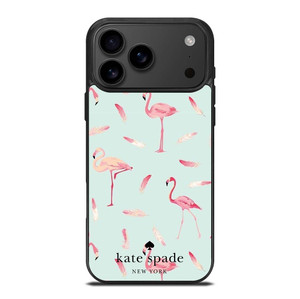 KATE SPADE NEW YORK LOGO FLAMINGOS iPhone 17 Pro Max Case Cover