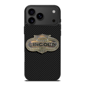 LINCOLN MOTOR LOGO CARBON iPhone 17 Pro Max Case Cover