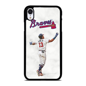 RONALD ACUNA JR MARBLE ATLANTA BRAVES iPhone XR Case Cover RONALD ACUNA JR MARBLE ATLANTA BRAVES iPhone XR Case Cover