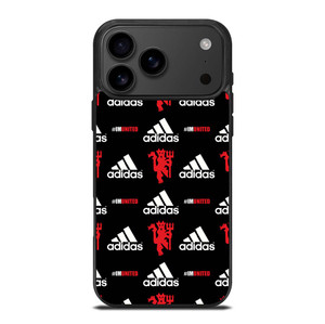 MANCHESTER UNITED ADIDAS PATTERN iPhone 17 Pro Max Case Cover