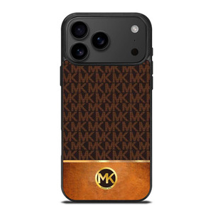 MICHAEL KORS MK LOGO BROWN ICON iPhone 17 Pro Max Case Cover