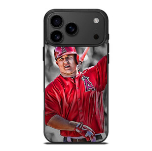 MIKE TROUT BASEBALL LOS ANGELES ANGELS iPhone 17 Pro Max Case Cover