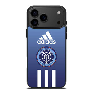 NEW YORK CITY FC ADIDAS STRIPES iPhone 17 Pro Max Case Cover