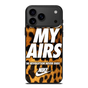 NIKE KISS MY AIRS LEOPARD iPhone 17 Pro Max Case Cover