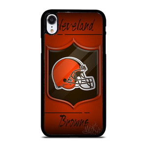 CLEVELAND BROWNS HELMET LOGO iPhone XR Case Cover