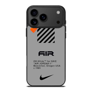 OFF WHITE X AIR JORDAN iPhone 17 Pro Max Case Cover