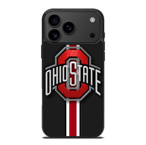 OHIO STATE STRIPE LOGO iPhone 17 Pro Max Case Cover