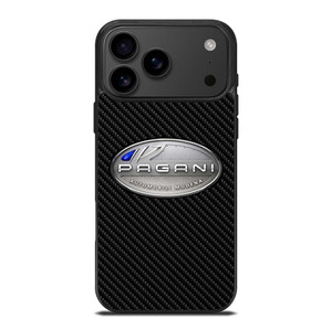 PAGANI CAR LOGO CARBON iPhone 17 Pro Max Case Cover