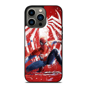 SPIDER MAN AVENGERS ART PAINT iPhone 13 Pro Case Cover