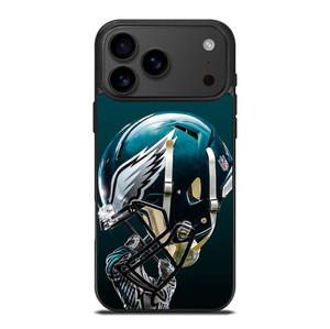 PHILADELPHIA EAGLES LOGO FOOTBALL HELMET ICON iPhone 17 Pro Max Case Cover